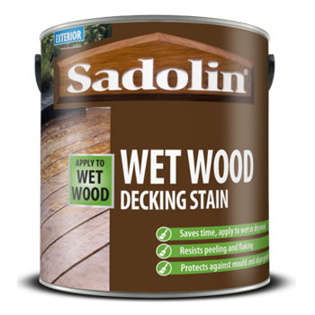 Wet Wood Decking Stain