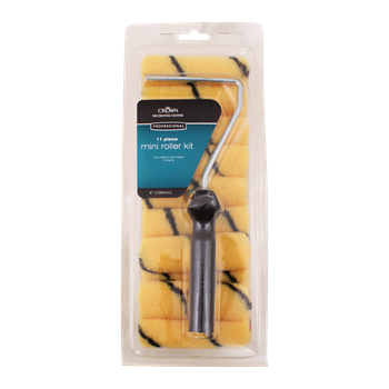 Crown Decorating Centres Professional Mini Roller Kit - 4 Inch