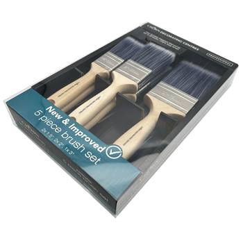 Crown Decorating Centres Professional Synthetic 5 Piece Brush Set