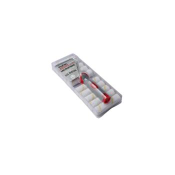 Short Pile Microfibre Mini Rollers & Frame (10pk)