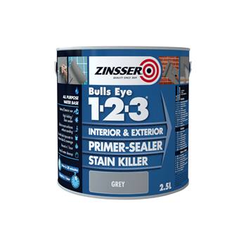 Zinsser Bulls Eye 1-2-3 Grey