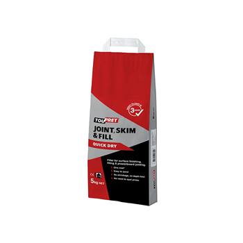 Toupret Joint Skim Fill Quick Dry Powder Filler